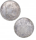 1825. Fernando VII (1808-1833). Potosí. 8 Reales. JL. A&C 1394. Ag. 26,90 g. MBC+. Est.120.