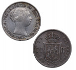 1853. Isabel II (1833-1868). Barcelona. 1 Real. A&C 345. Ag. 1,34 g. EBC-. Est.30.