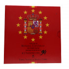 1994. Juan Carlos I (1975-2014). Serie de 8 monedas Cartera oficial : 1 peseta a 500 pesetas. En cartera oficial. FDC. Est.70.