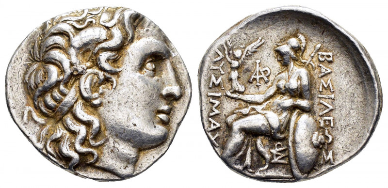 KINGS of THRACE.Lysimachos.(305-281 BC).Uncertain(?).Tetradrachm.

Obv : Diademe...