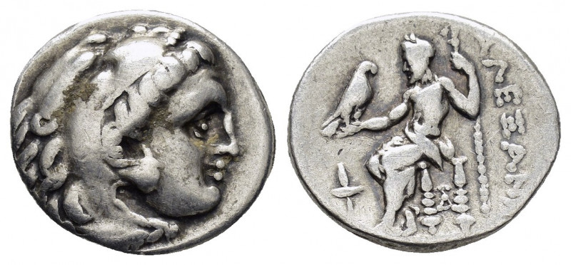 KINGS of MACEDON.Alexander III.(336-323 BC).Sardes.Drachm.

Obv : Head of Herakl...