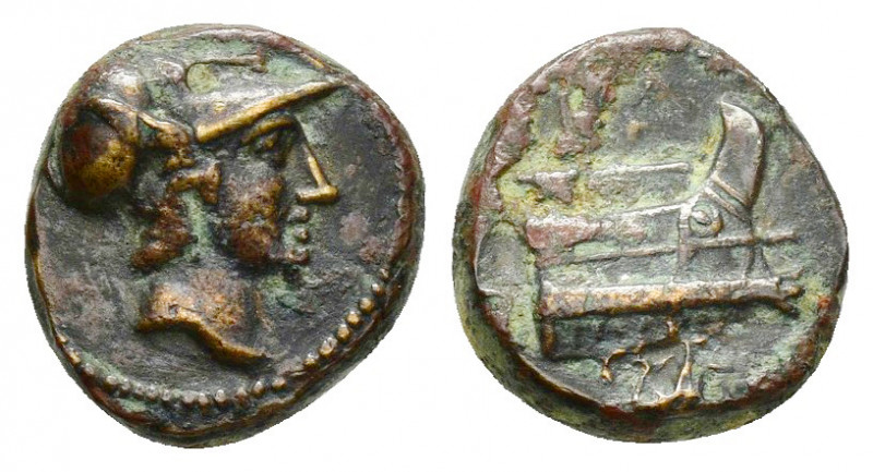 KINGS of MACEDON.Demetrios I.(306-283 BC).Ae.

Obv : Head of Athena to right wea...