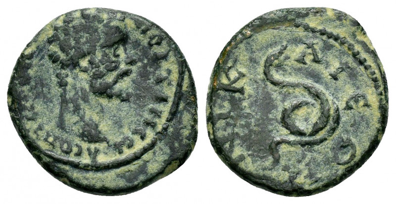 BITHYNIA.Nicaea.Septimius Severus.(193-211).Ae.

Obv : Λ CΕΠ CΕ ΝΕ CΕ…......
Hea...