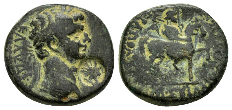 PHRYGIA.Hierapolis.Nero.(54-68).Ae.

Obv : ΝΕΡΩΝ ΚΑΙΣΑΡ.
Draped bust right.

Rev...