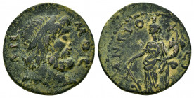 CARIA.Antiocheia ad Maeander.Pseudo-autonomous Issue.Time of Trajan Decius.(249-251).Ae.

Obv : ΔΗΜΟϹ.
Diademed and draped bust of the Demos right.

R...