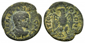 PISIDIA. Antioch. Severus Alexander.(222-235).Ae. 

Obv : M AVR ALEXANDER CAES.
Bare-headed, draped and cuirassed bust to right.

Rev : ANTIOCHI COLON...