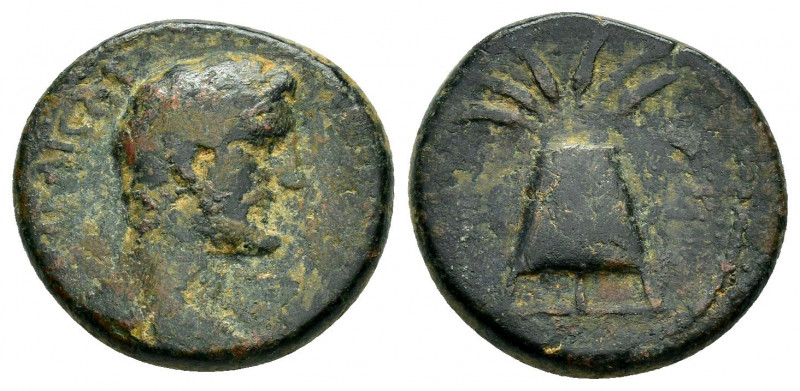 CAPPADOCIA.Caesaraea.Antoninus Pius.(138-161).Ae.

Obv : ΑΝΤΩΝΙΝ…...
Laureate he...