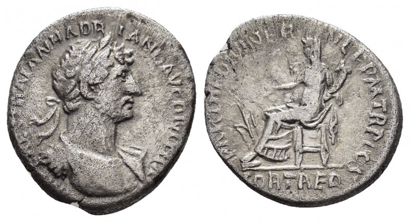 HADRIAN.(117-138).Rome.Denarius.

Obv : IMP CAES TRAIAN HADRIANO AVG DIVI TRA.
B...