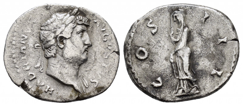 HADRIAN.(117-138).Rome.Denarius

Obv : HADRIANVS AVGVSTVS.
Head of Hadrian, laur...