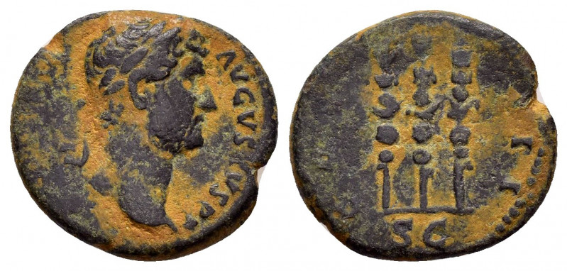 HADRIAN.(117-138).Rome.Semis.

Obv : HADRIANVS AVGVSTVS.
Head of Hadrian, laurea...