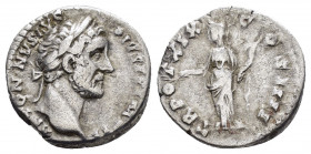 ANTONINUS PIUS.(138-161).Rome.Denarius.

Obv : ANTONINVS AVG PIVS P P IMP II.
Head of Antoninus Pius, laureate, right.

Rev : TR POT XIX COS IIII.
Pax...