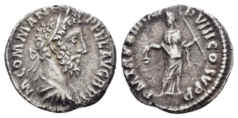 COMMODUS.(177-192).Rome.Denarius. 

Obv : M COMM ANT P FEL AVG BRIT.
Laureate he...