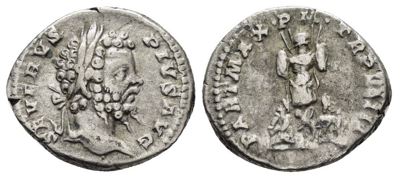 SEPTIMIUS SEVERUS.(193-211).Rome.Denarius.

Obv : SEVERVS PIVS AVG.
Head of Sept...