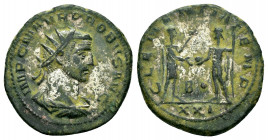 PROBUS.(276-282).Siscia.Antoninianus. 

Obv : IMP C M AVR PROBVS AVG.
Bust of Probus, radiate, draped, right or bust of Probus, radiate, draped, cuira...