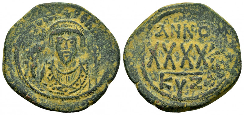 PHOCAS.(602-610).Cyzicus.Ae.

Obv : d N FOCAS PERP AVG.
Bust of Phocas facing...
