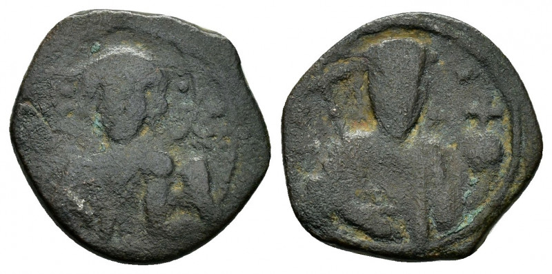 ALEXIUS I.(1081-1118).Thessalonica.Ae.

Obv : IC-XC.
Nimbate bust of Christ faci...