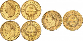 PREMIER EMPIRE (1804-1814) Napoléon 1er.
20 Francs 1812. A=Paris 6,47 g. Gad.1025- Fr. 511. TTB à SUP
20 Francs 1813. A=Paris 6,44 g. Gad.1025- Fr.5...