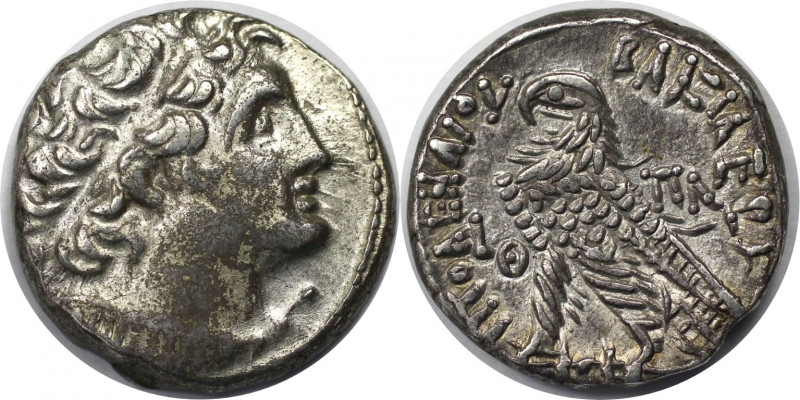 Griechische Münzen, AEGYPTUS. Ptolemaios IX. Tetradrachme 111-112 v. Chr. 13,69 ...