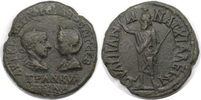 Römische Münzen, MÜNZEN DER RÖMISCHEN KAISERZEIT. Thrakien, Anchialus. Gordianus...