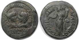 Römische Münzen, MÜNZEN DER RÖMISCHEN KAISERZEIT. Thrakien, Anchialus. Gordianus III. Pius und Tranquillina. Ae 26, 238-244 n. Chr. (15.50 g. 28 mm) V...