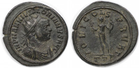 Römische Münzen, MÜNZEN DER RÖMISCHEN KAISERZEIT. Florianus. Antoninianus 276 n. Chr. (3.74 g. 22.5 mm) Vs.: IMP M ANNIVS FLORIANVS AVG, Büste mit Str...