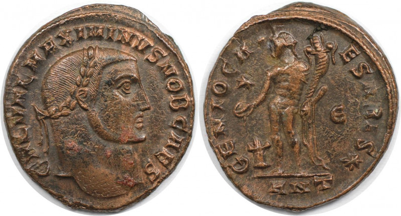 Römische Münzen, MÜNZEN DER RÖMISCHEN KAISERZEIT. Maximinus II. (309-313 n. Chr)...