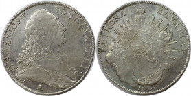 Altdeutsche Münzen und Medaillen, BAYERN / BAVARIA. Maximilian III. Joseph (1745-1777). Madonnentaler 1776 A, Amberg. Silber. Dav. 1954. Vorzüglich, J...