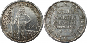 Altdeutsche Münzen und Medaillen, BRAUNSCHWEIG - LÜNEBURG - CALENBERG - HANNOVER. Georg Ludwig (Georg I.) (1698-1727). 2/3 Taler 1698, Zellerfeld. Sil...