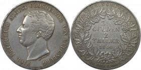 Altdeutsche Münzen und Medaillen, OLDENBURG. Paul Friedrich August (1829-1853). Doppeltaler 1840. Silber. Jaeger 56, AKS 8. Vorzüglich