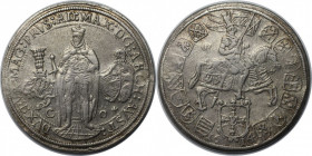 Altdeutsche Münzen und Medaillen, TEFFTON ORDEN. Maximilian I. (1590-1618). 1/2 Taler 1614 CÖ. Silber. Sehr Schön-Vorzüglich