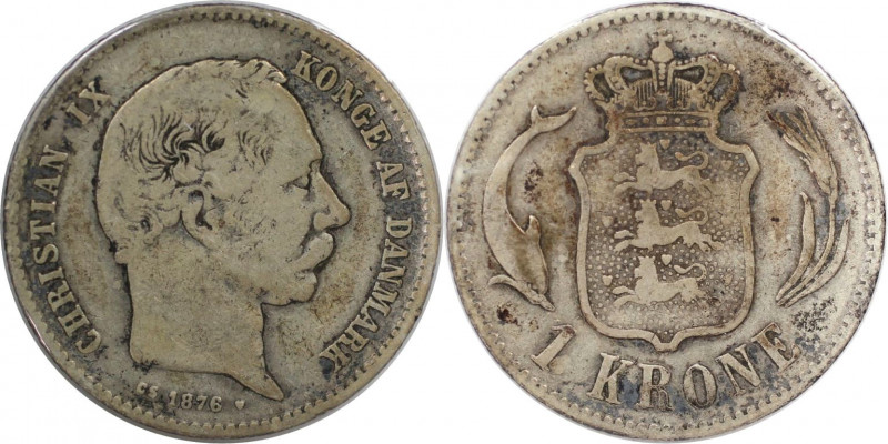 Europäische Münzen und Medaillen, Dänemark / Denmark. Christian IX. (1873-1906)....