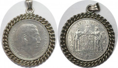 Europäische Münzen und Medaillen, Dänemark / Denmark. 60. Geburtstag Christian X. (1912-1947). 2 Kroner 1930. Silber. KM 829. Fast Vorzüglich in dekor...