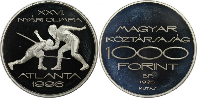 Europäische Münzen und Medaillen, Ungarn / Hungary. Olympia, Sommerspiele Atlant...