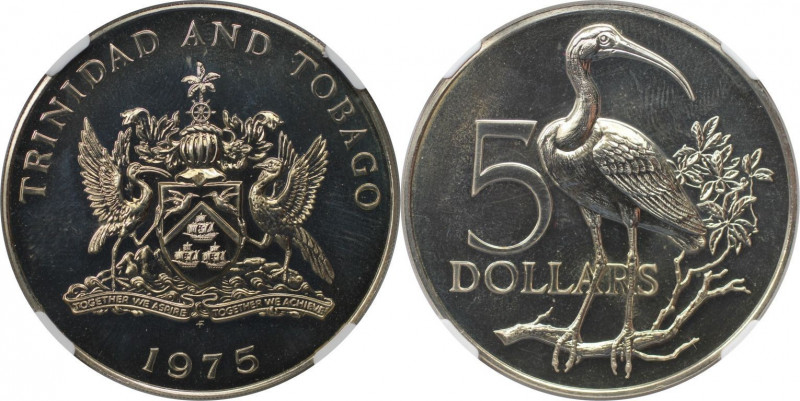 Weltmünzen und Medaillen, Trinidad und Tobago / Trinidad and Tobago. Scharlachib...
