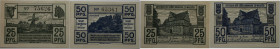 Banknoten, Deutschland / Germany, Lots und Sammlungen. Notgeld Wilster, Schleswig-Holstein. 25, 50 Pfennig 1920. Grabowski W46.5a, b. Lot von 2 Bankno...