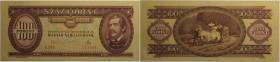 Banknoten, Ungarn / Hungary. MAGYAR NEMZETI BANK. 100 Forint 1975. P.171. II