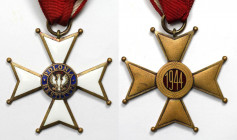 Orden und Medaillen, Europa / Europe, Polen / Poland. Orden Polonia Restituta. Ritterkreuz, Verliehen nach 1944. Bronze (61 x 61 mm), emailliert, mit ...
