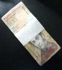 Venezuela 1 BRICK (1000 Notes) 2007-2015 100 Bolivares BsF Circulated