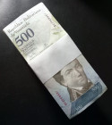 Venezuela 1 BRICK (1000 Notes) 2016-2017 500 Bolivares BsF Circulated