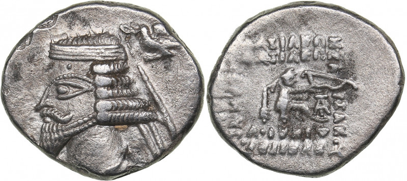 Parthian Kingdom AR Drachm - Phraates IV (38-2 BC)
3.65 g. 18mm. XF/VF Bust left...