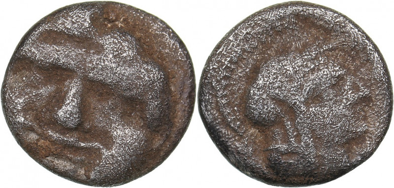 Pisidia - Selge AR Obol - (circa 350-300 BC)
0.83 g. 10mm. VF/VF Facing Gorgonei...