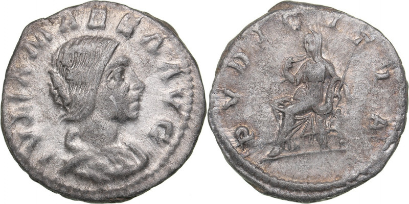 Roman Empire AR Denarius - Julia Maesa (grandmother of Elagabalus) (218-220 AD)
...