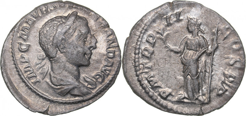 Roman Empire Denarius - Severus Alexander (222-235 AD)
2.47 g. 20mm. XF/AU Mint...