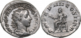Roman Empire Antoninianus 241-242 AD - Gordian III (238-244 AD)
3.72 g. 22mm. AU/AU Mint luster. IMP GORDIANVS PIVS FEL AVG / P M T-R P IIII COS II P ...