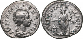 Roman Empire Denarius 220-222 AD - Iulia Maesa (244 AD)
3.06 g. 19mm. VF+/VF+ IVLIA MAESA AVG/ SAECVLI FELICITAS. SPINK 7757. Rome.