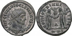 Roman Empire Antoninianus - Diocletian(284-305 AD)
3.76 g. 21mm. VF/VF