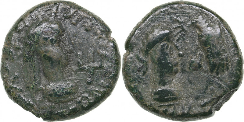 Bosporus Kingdom, Pantikapaion Æ Stater (318/319-336/337 AD)
7.27 g. 19mm. F/F R...