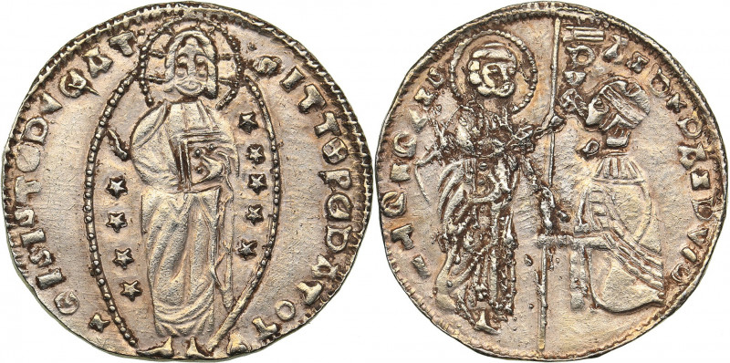 Crusaders, Venetians in the Levant Ducat - Andrea Dandolo (1344-1382)
3.47 g. 21...