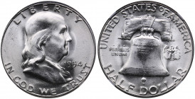 USA 1/2 dollars 1954 S - NGC MS 65
Mint luster.