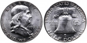USA 1/2 dollars 1963 - NGC MS 63
Mint luster.